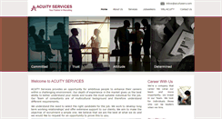 Desktop Screenshot of acuityserv.com